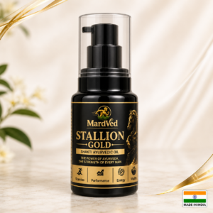 MardVed Stallion Gold – Shakti Ayurvedic Oil | 30 ml